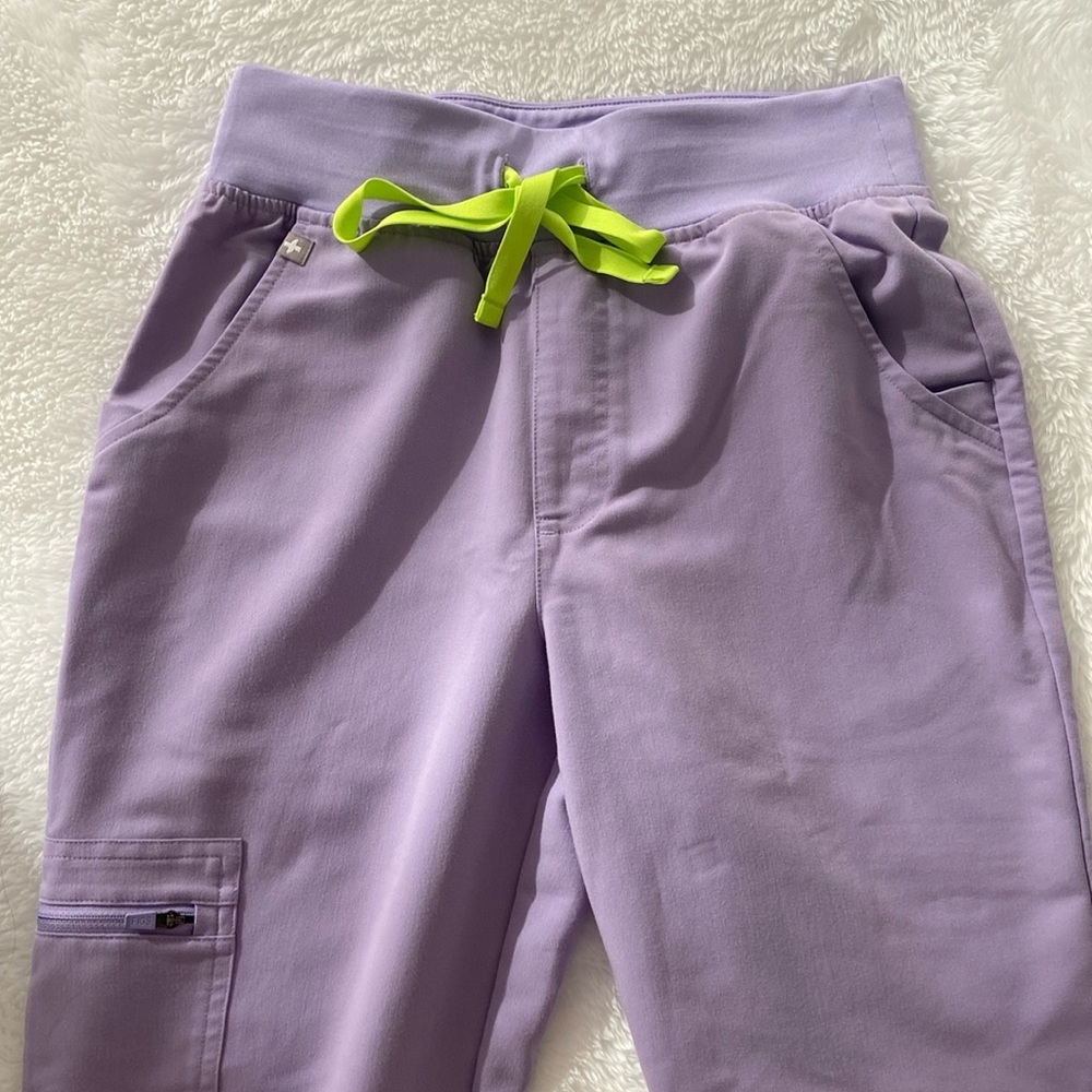 FIGS Lavender Dew High Waist Joggers